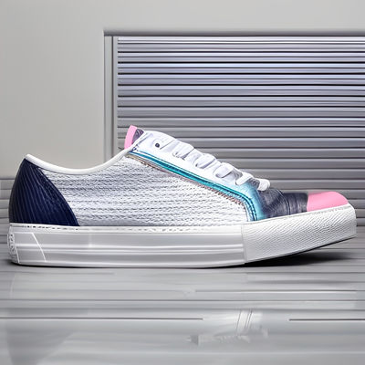 Calzado de mujer biodegradable de cordones de goma